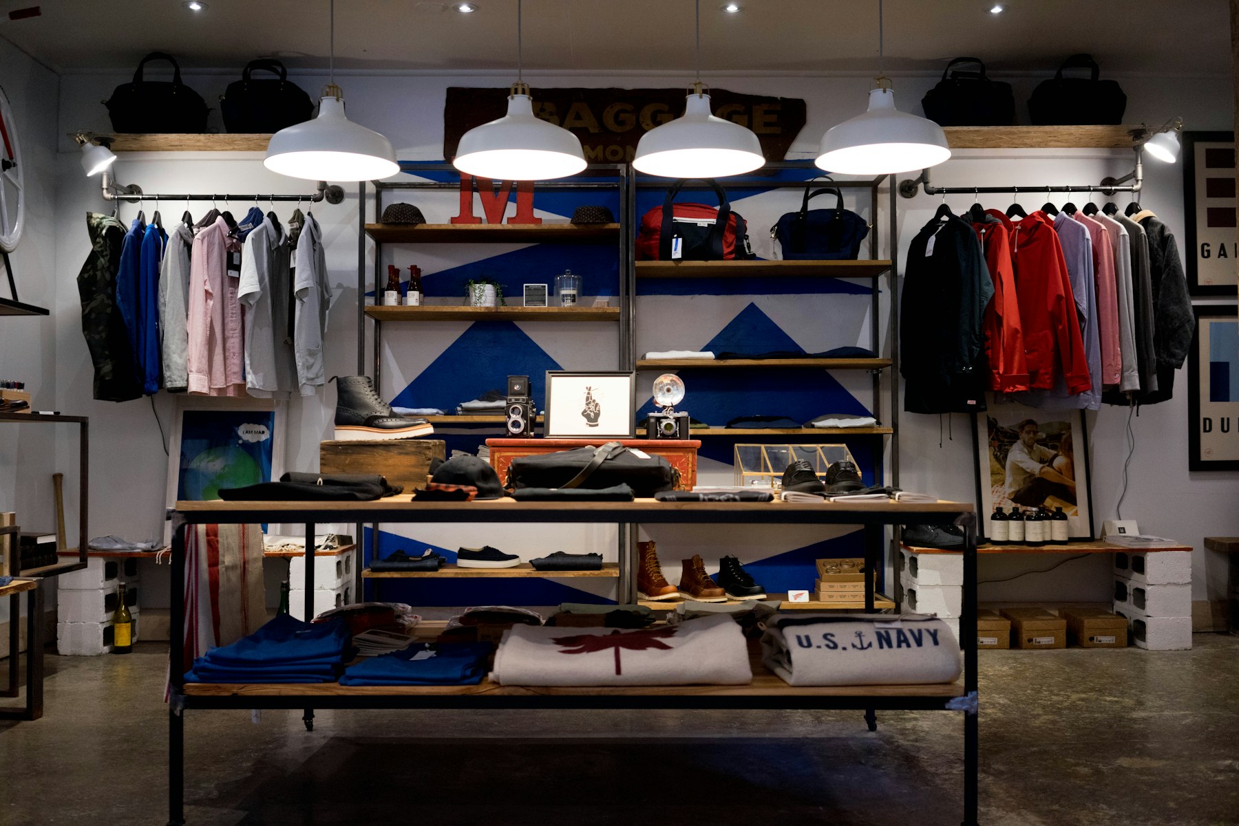 Retail and textile trading environment